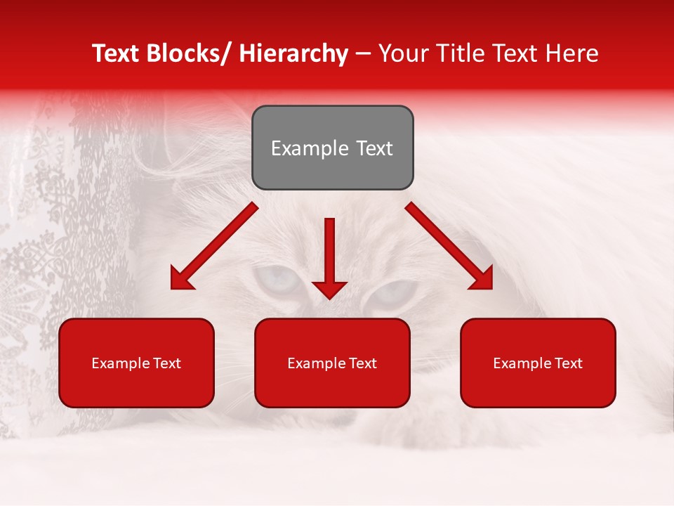 Lynx Girl Xmas PowerPoint Template