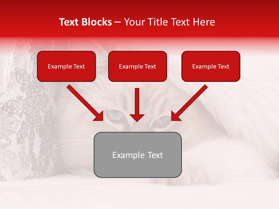 Lynx Girl Xmas PowerPoint Template