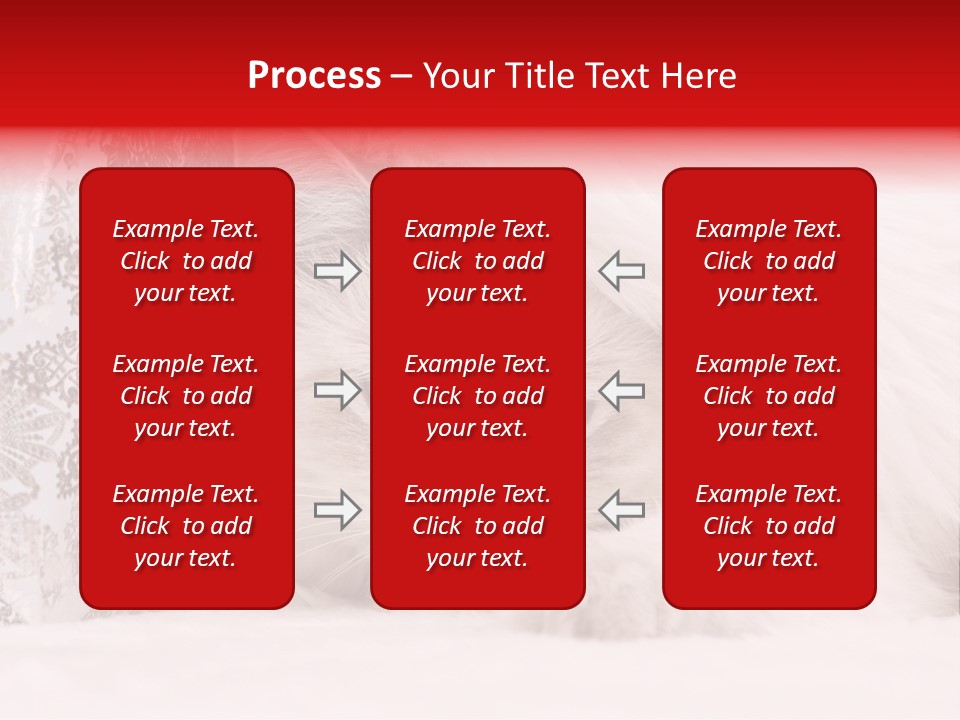 Lynx Girl Xmas PowerPoint Template