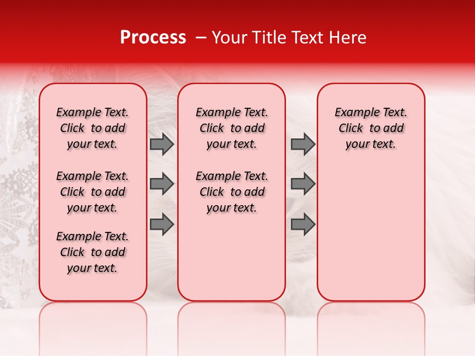 Lynx Girl Xmas PowerPoint Template