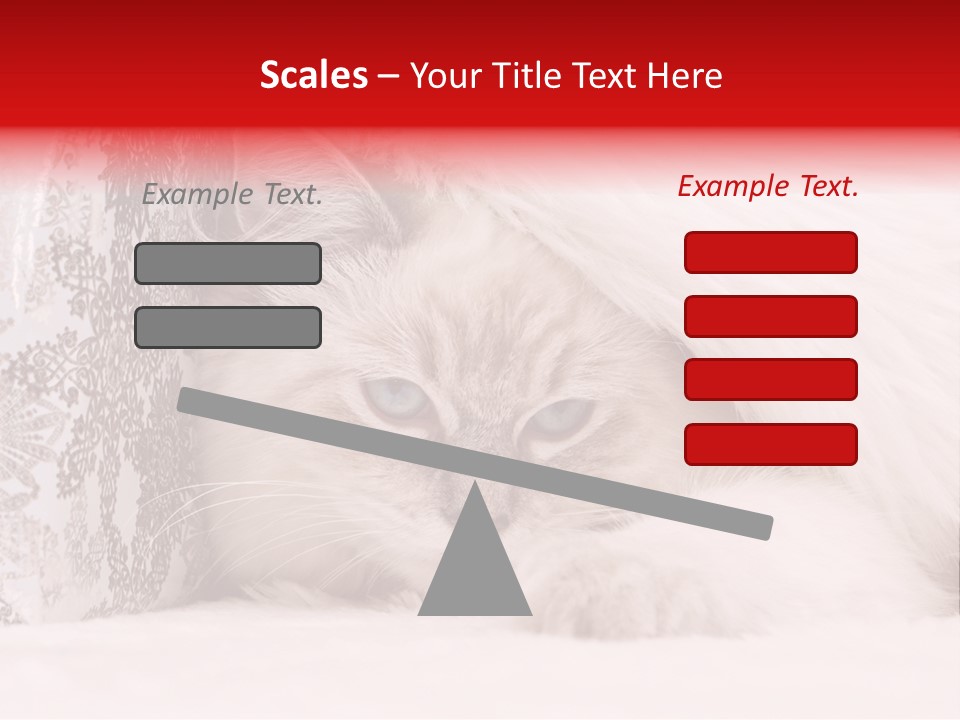 Lynx Girl Xmas PowerPoint Template