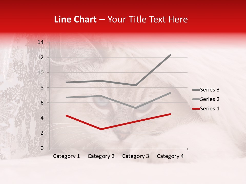 Lynx Girl Xmas PowerPoint Template