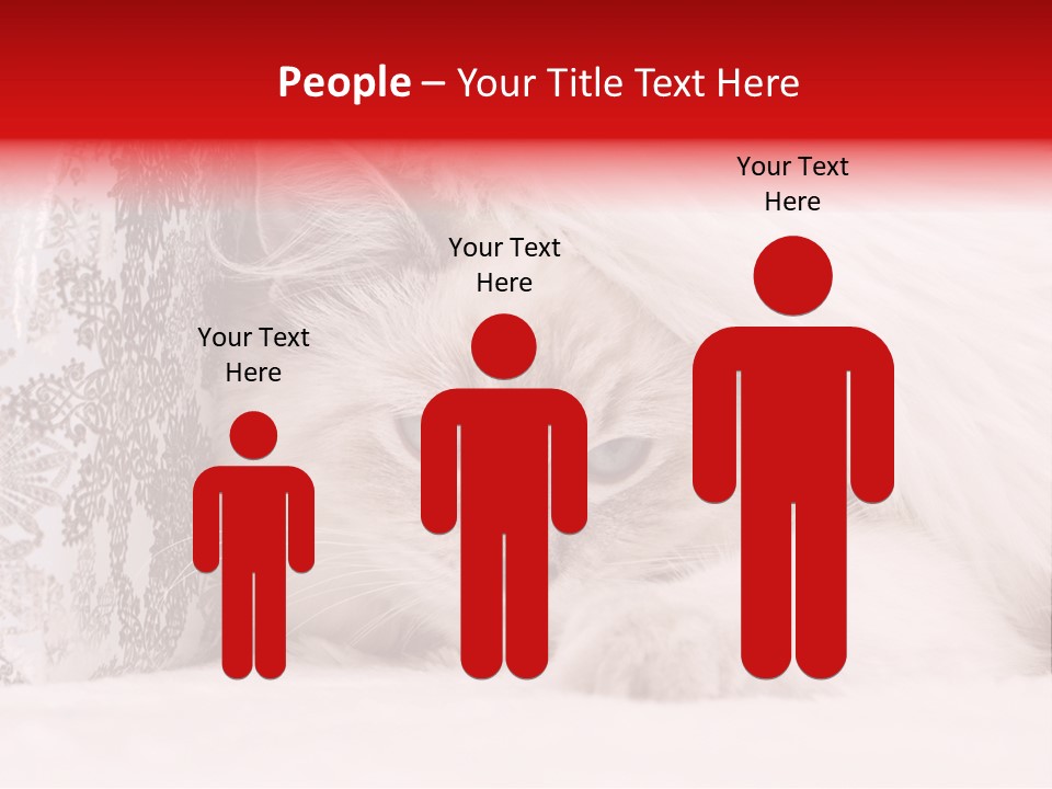 Lynx Girl Xmas PowerPoint Template