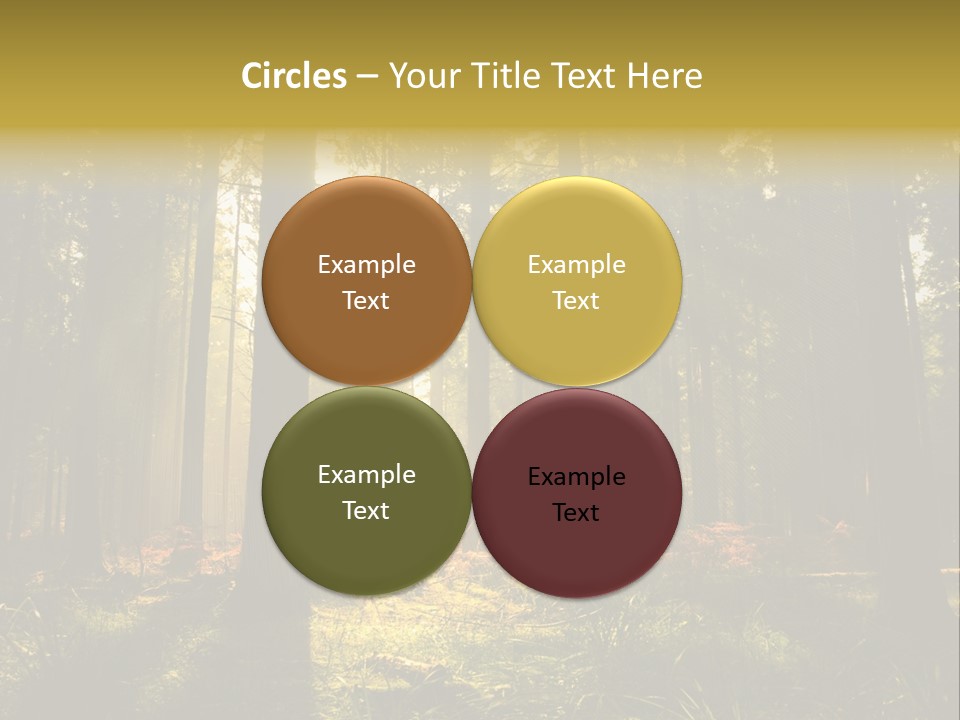 Rural Scenic Wilderness PowerPoint Template