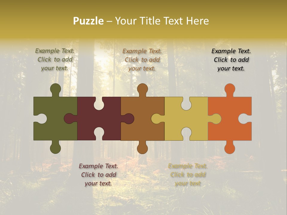 Rural Scenic Wilderness PowerPoint Template