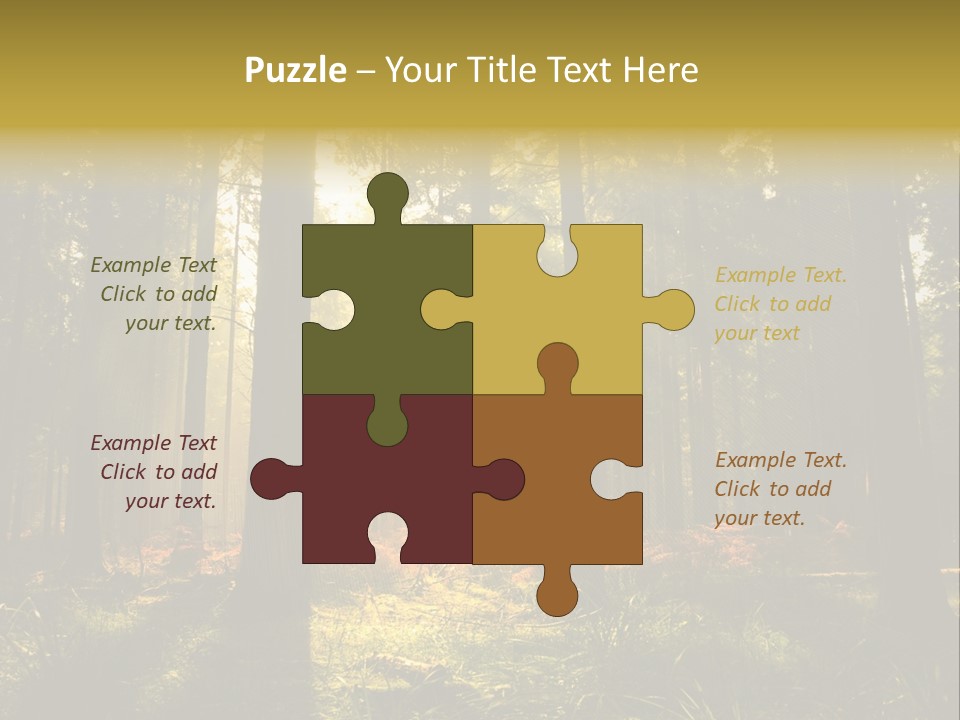 Rural Scenic Wilderness PowerPoint Template