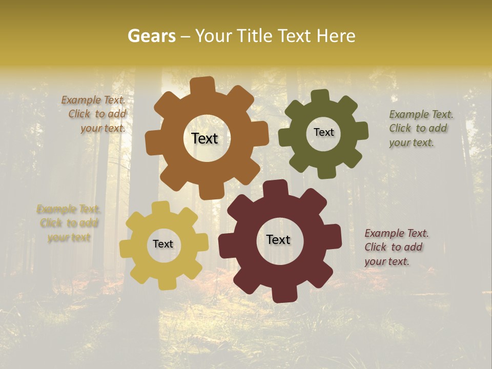 Rural Scenic Wilderness PowerPoint Template