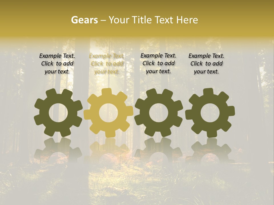 Rural Scenic Wilderness PowerPoint Template
