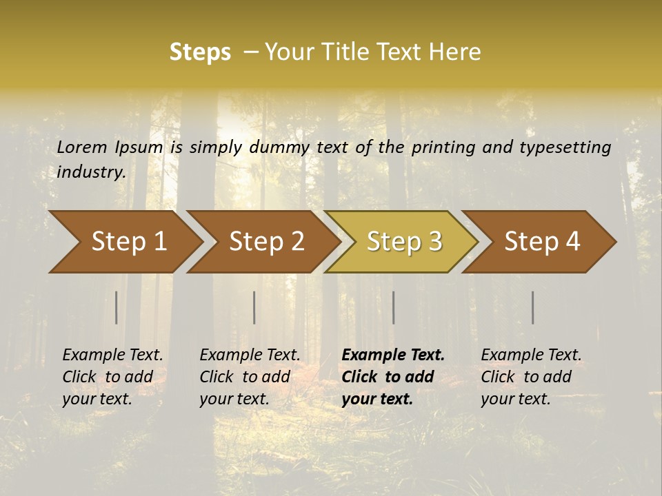 Rural Scenic Wilderness PowerPoint Template