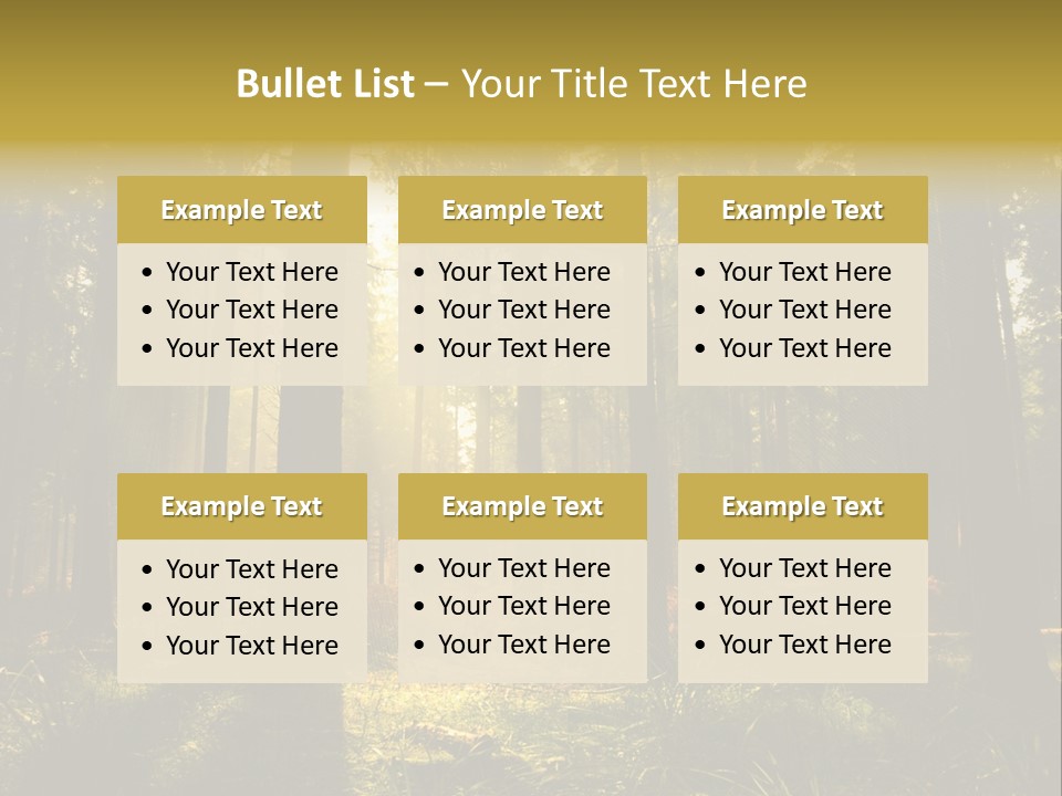 Rural Scenic Wilderness PowerPoint Template