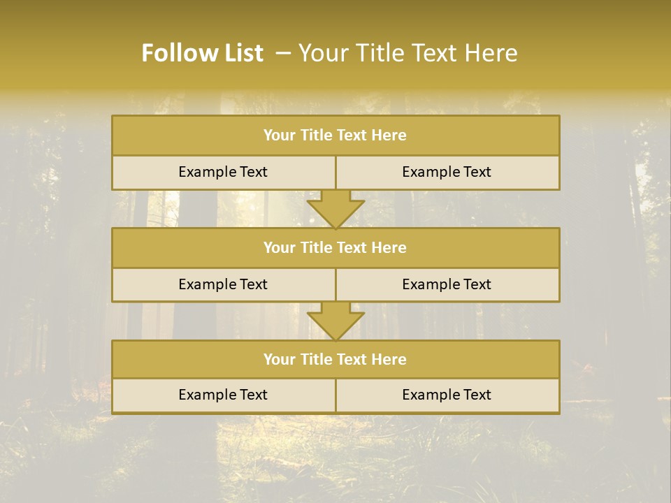 Rural Scenic Wilderness PowerPoint Template