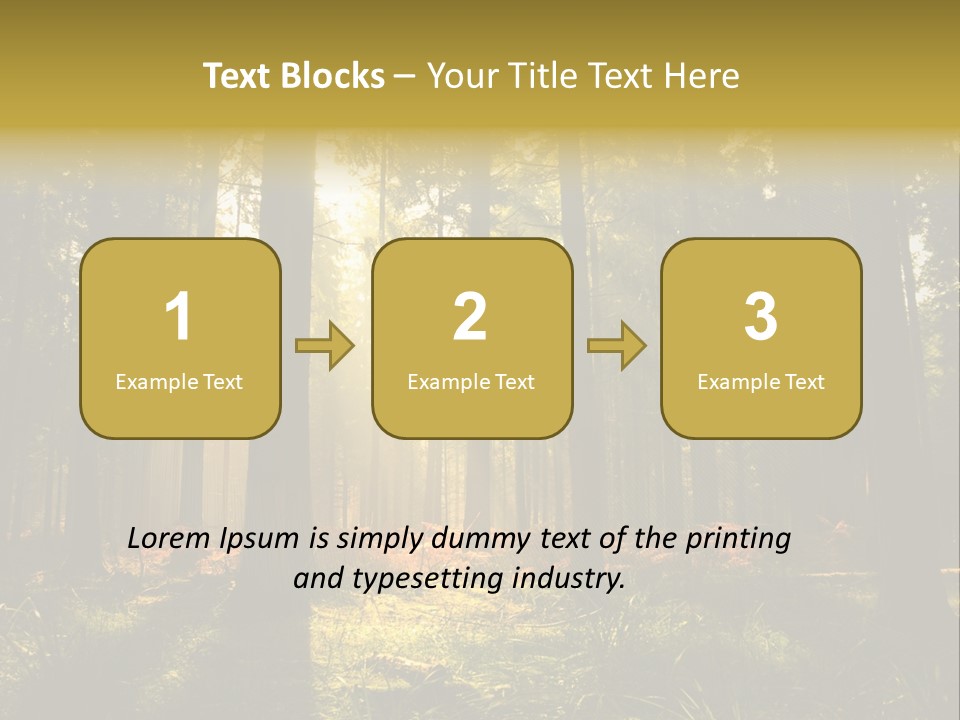 Rural Scenic Wilderness PowerPoint Template