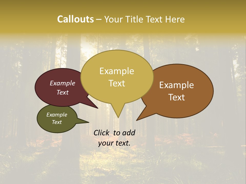 Rural Scenic Wilderness PowerPoint Template