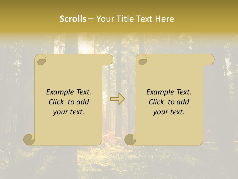 Rural Scenic Wilderness PowerPoint Template