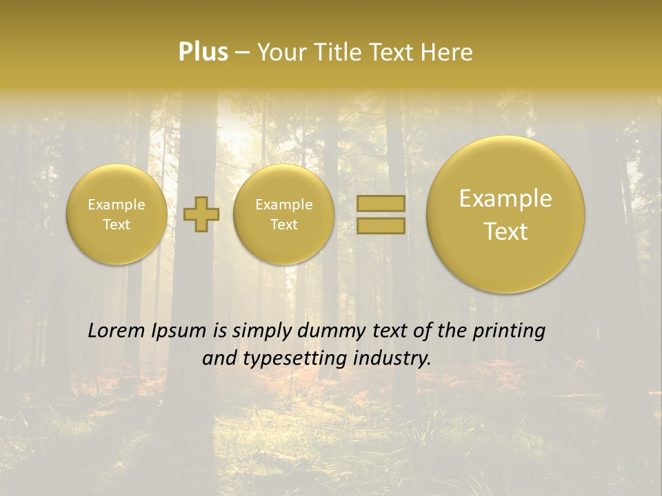 Rural Scenic Wilderness PowerPoint Template