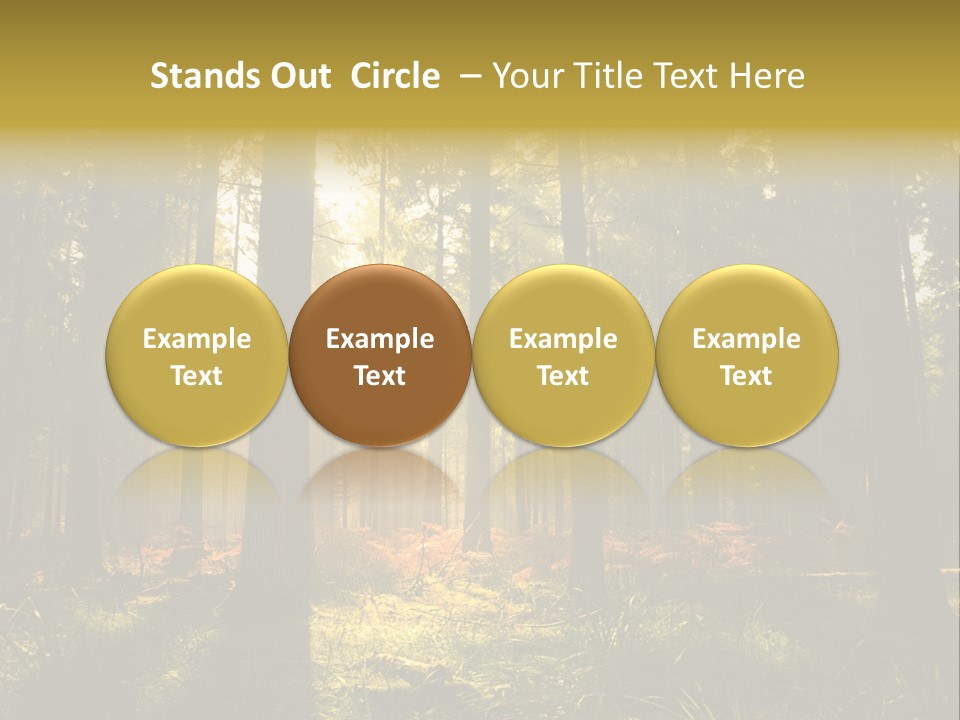 Rural Scenic Wilderness PowerPoint Template