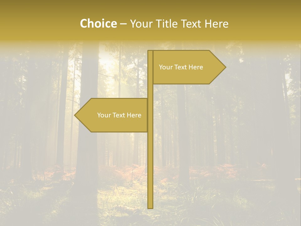 Rural Scenic Wilderness PowerPoint Template