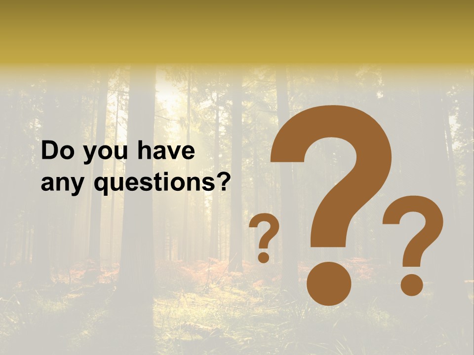 Rural Scenic Wilderness PowerPoint Template