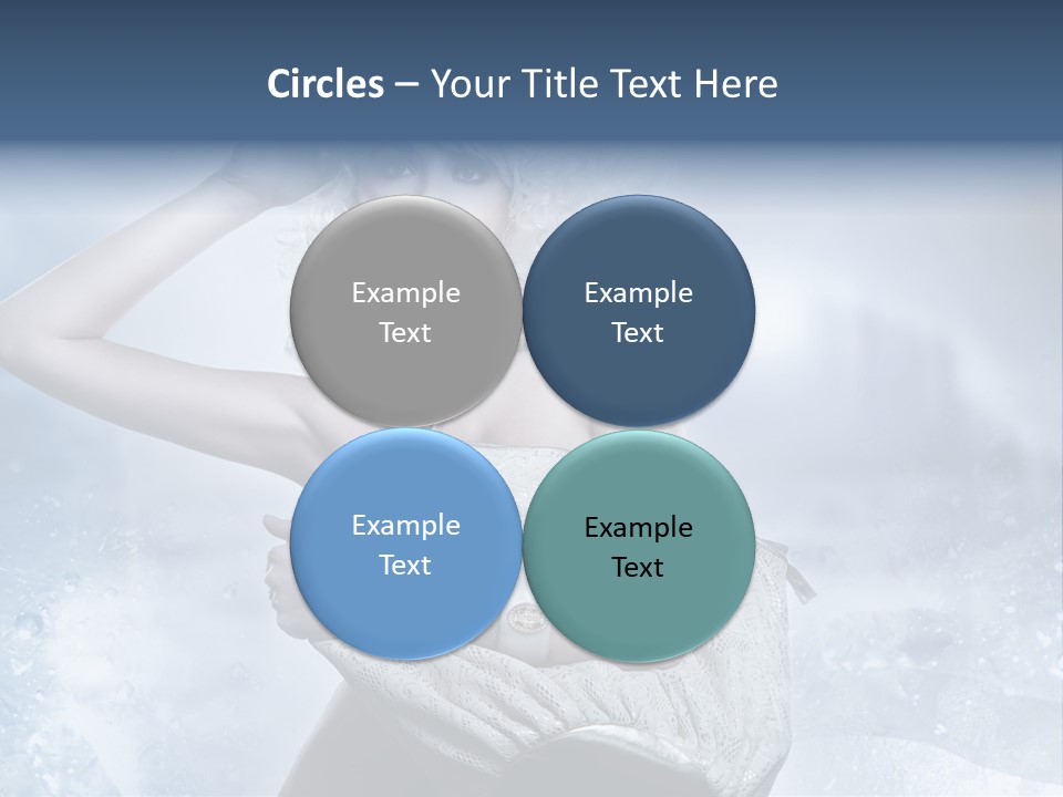 Pleasure Posing Naked PowerPoint Template