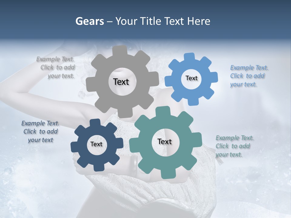 Pleasure Posing Naked PowerPoint Template