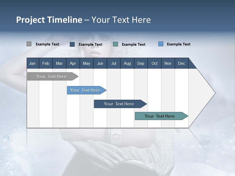 Pleasure Posing Naked PowerPoint Template