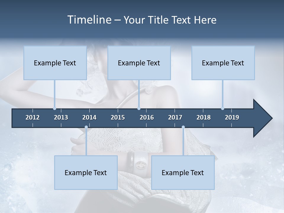 Pleasure Posing Naked PowerPoint Template