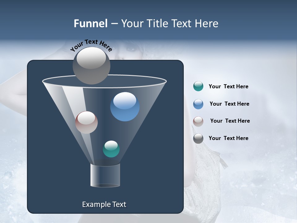 Pleasure Posing Naked PowerPoint Template