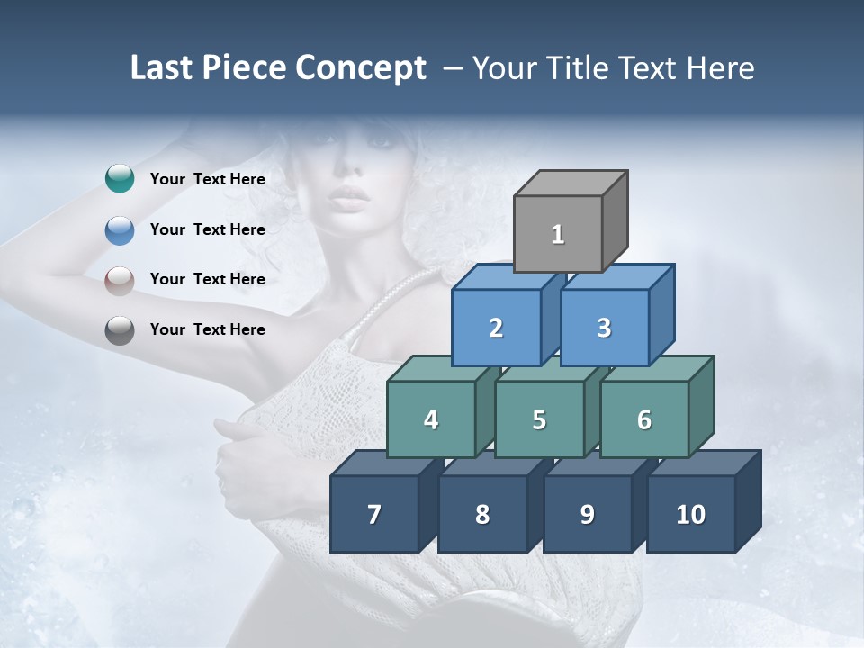 Pleasure Posing Naked PowerPoint Template