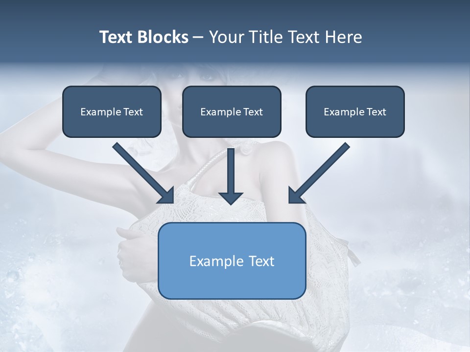 Pleasure Posing Naked PowerPoint Template