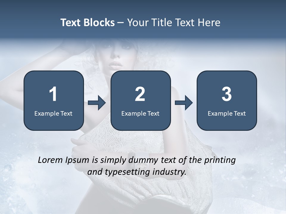 Pleasure Posing Naked PowerPoint Template