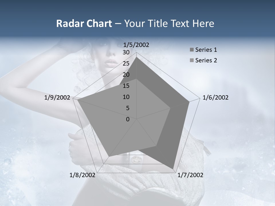 Pleasure Posing Naked PowerPoint Template