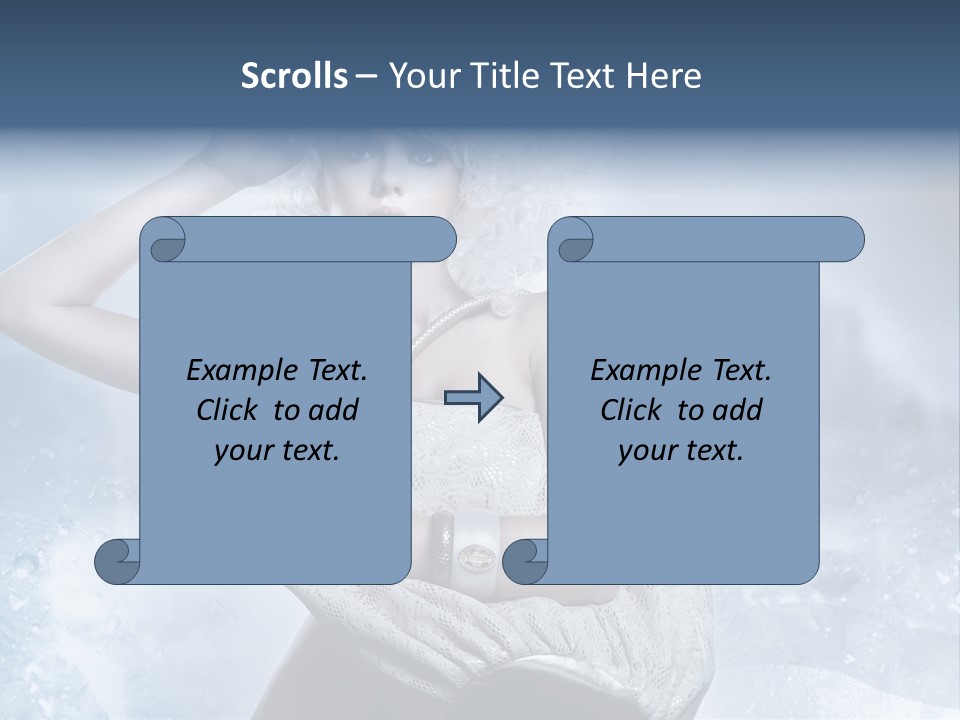 Pleasure Posing Naked PowerPoint Template