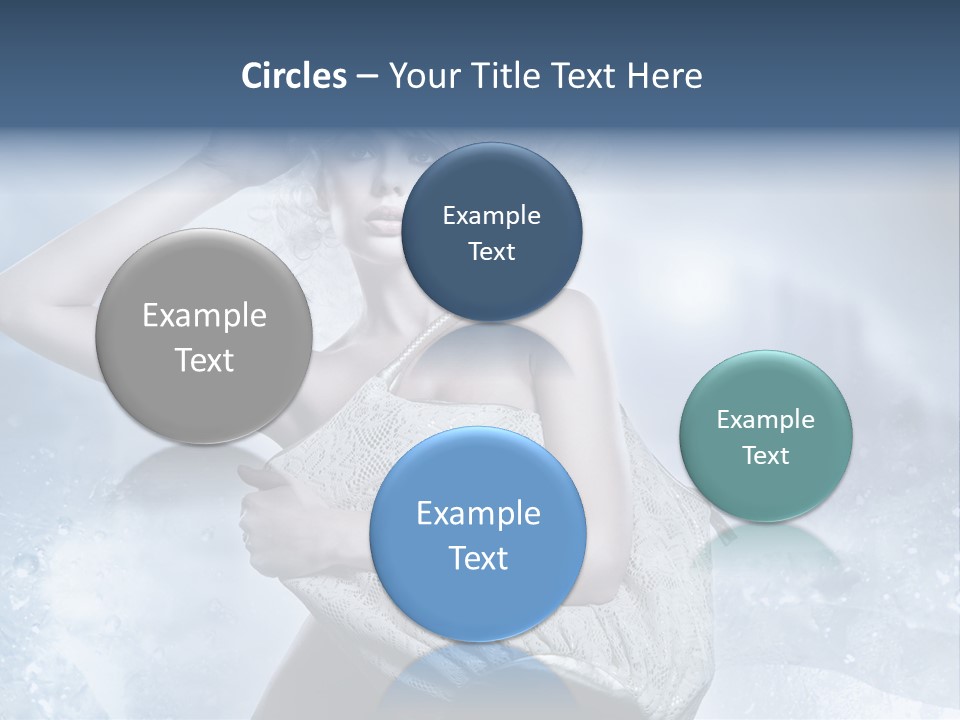 Pleasure Posing Naked PowerPoint Template