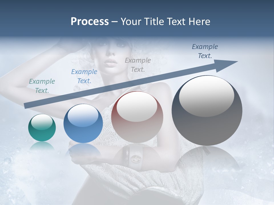 Pleasure Posing Naked PowerPoint Template