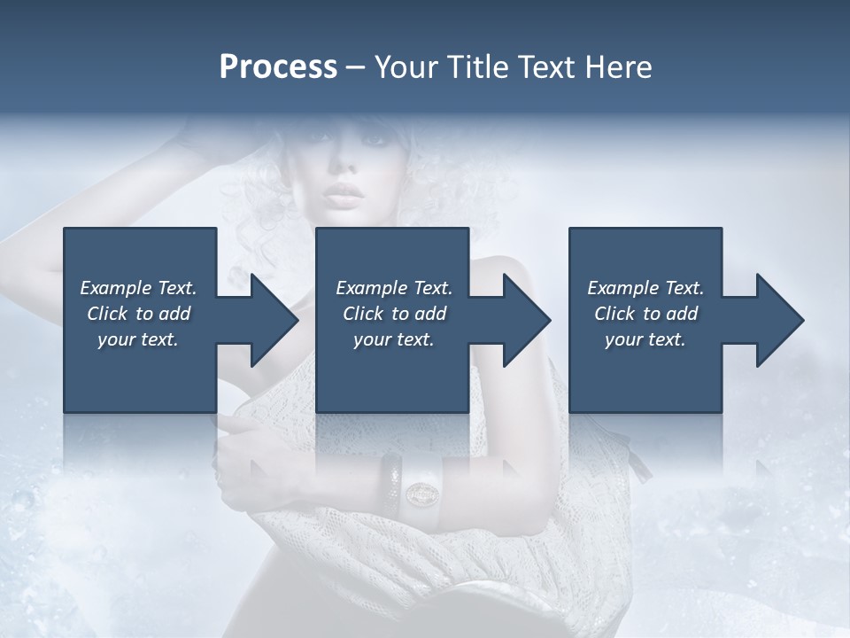 Pleasure Posing Naked PowerPoint Template
