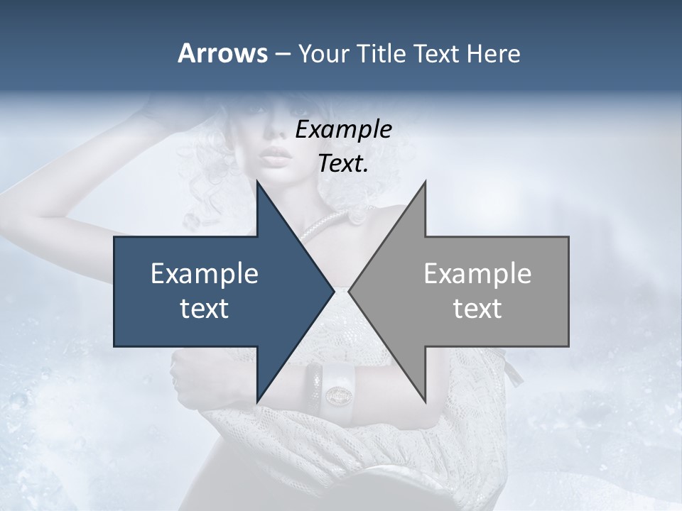 Pleasure Posing Naked PowerPoint Template