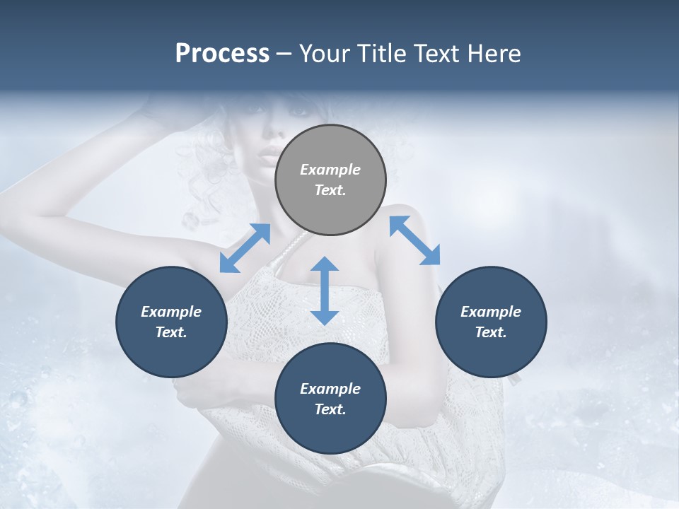 Pleasure Posing Naked PowerPoint Template