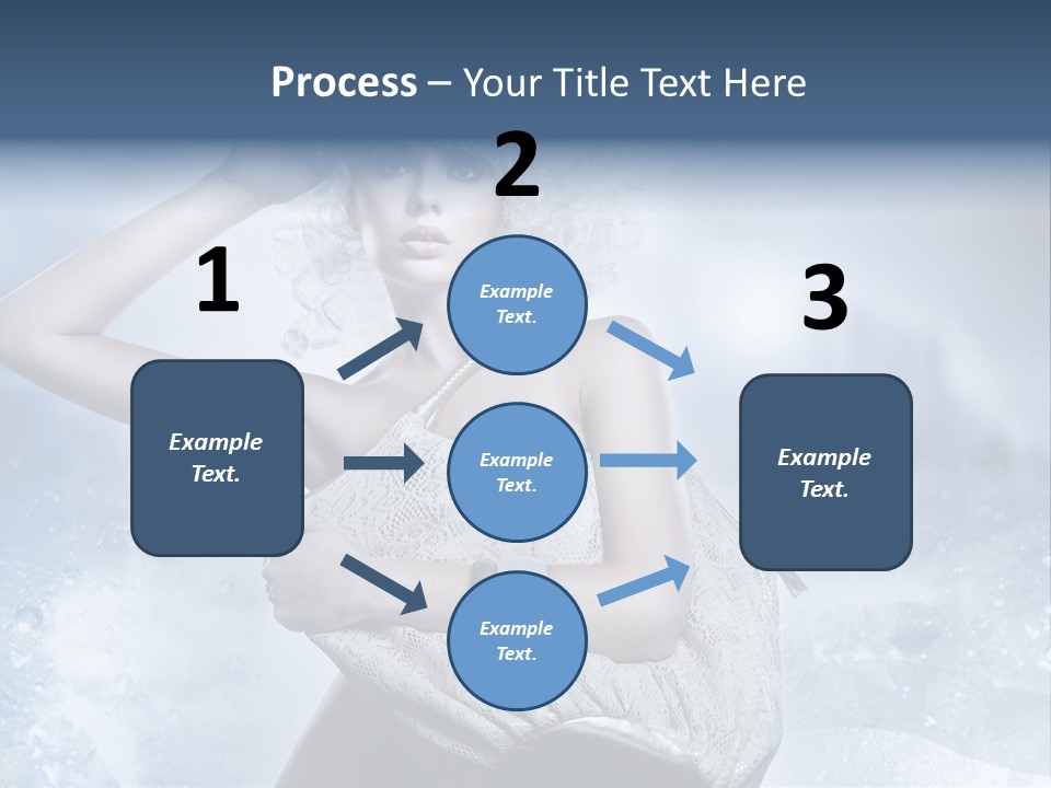 Pleasure Posing Naked PowerPoint Template