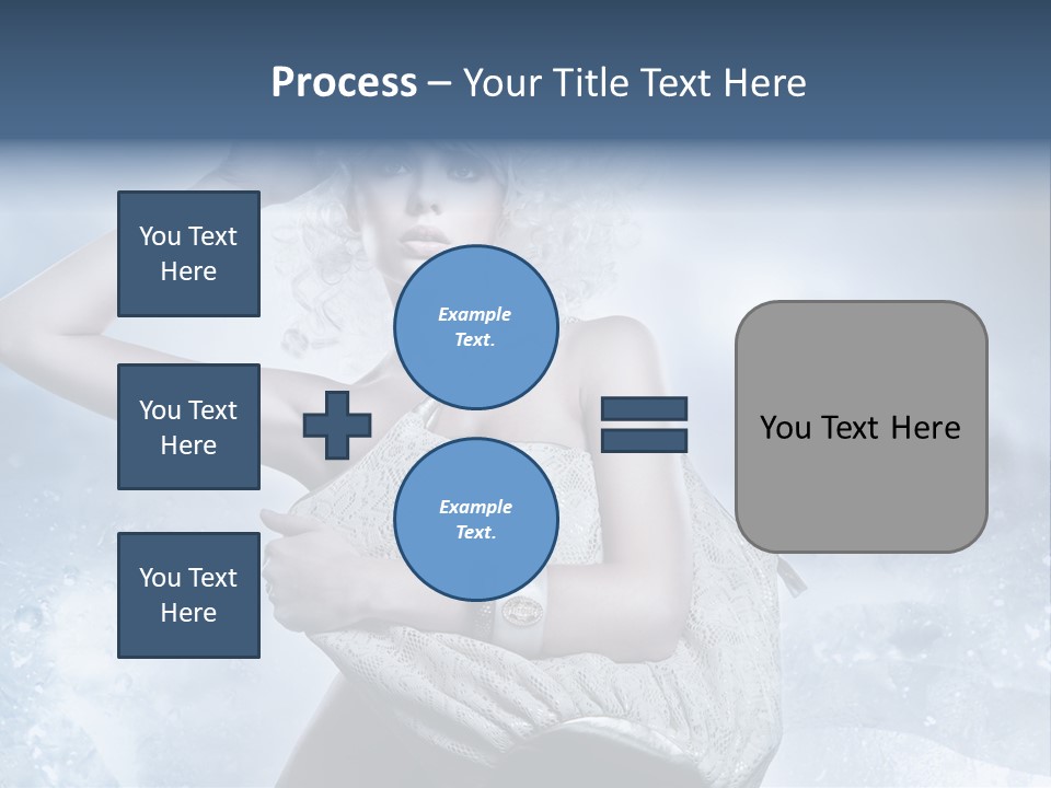 Pleasure Posing Naked PowerPoint Template