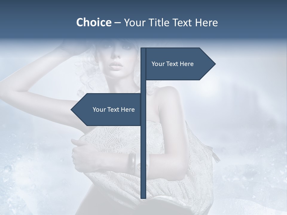 Pleasure Posing Naked PowerPoint Template