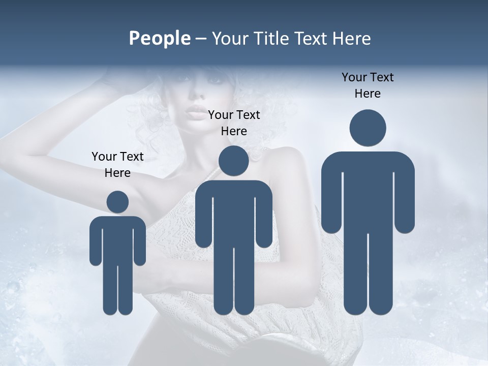 Pleasure Posing Naked PowerPoint Template