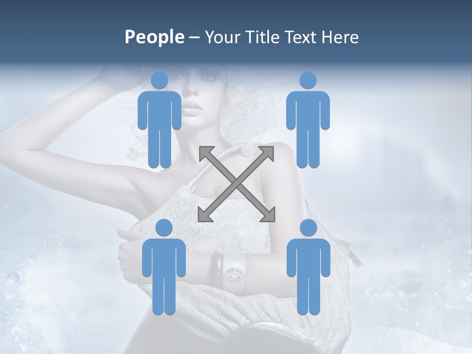 Pleasure Posing Naked PowerPoint Template