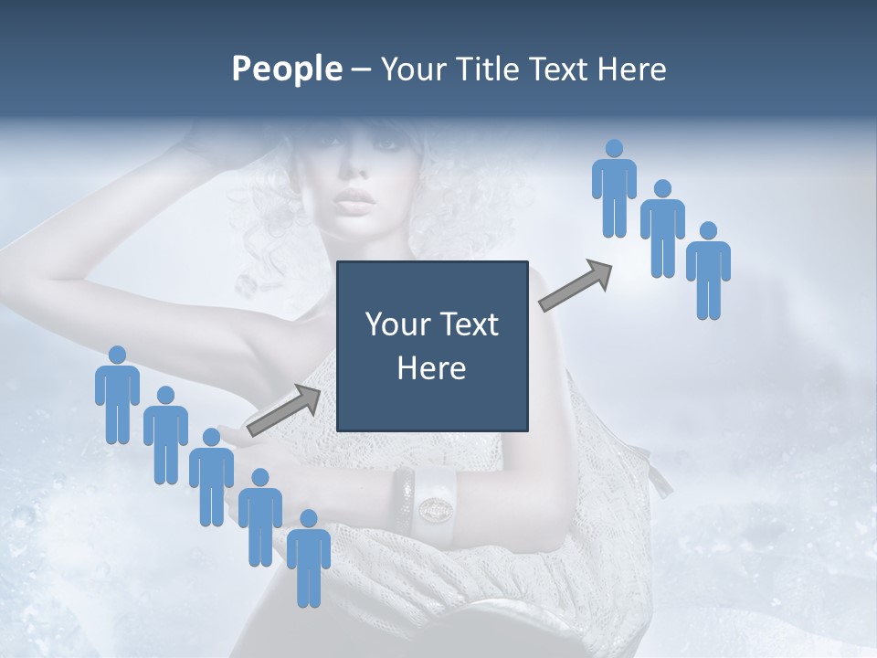 Pleasure Posing Naked PowerPoint Template