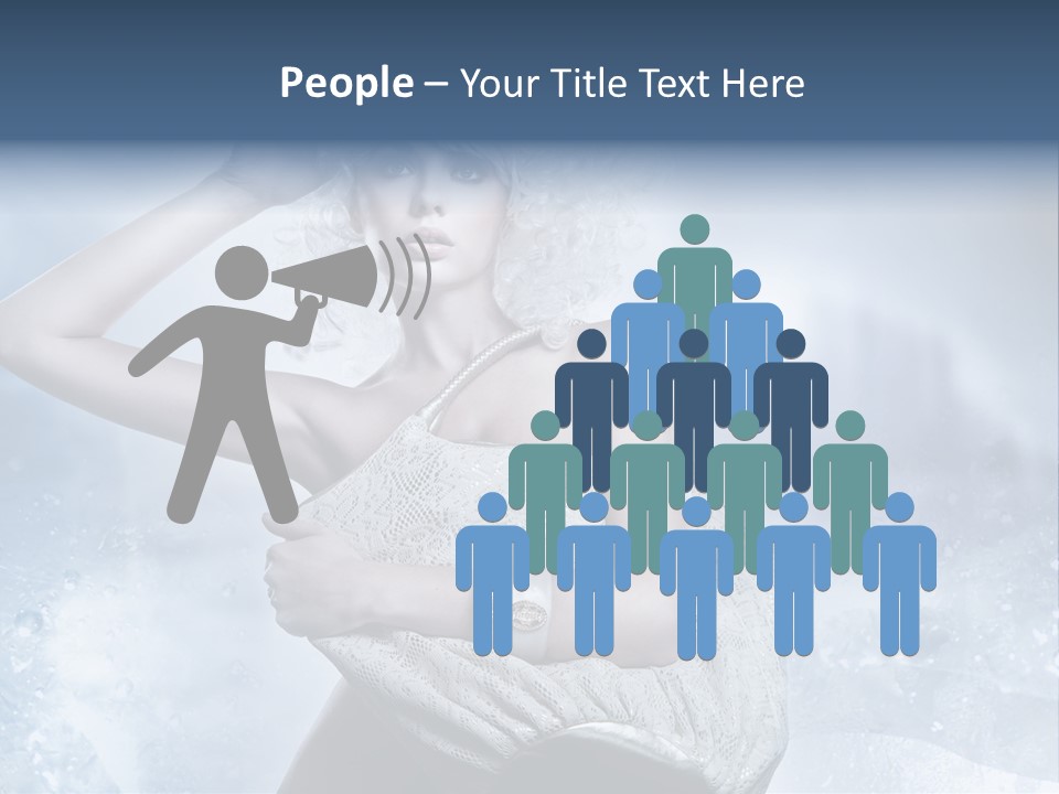 Pleasure Posing Naked PowerPoint Template