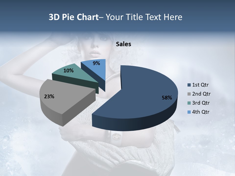 Pleasure Posing Naked PowerPoint Template