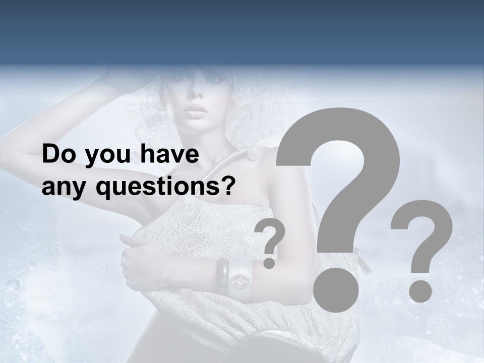 Pleasure Posing Naked PowerPoint Template