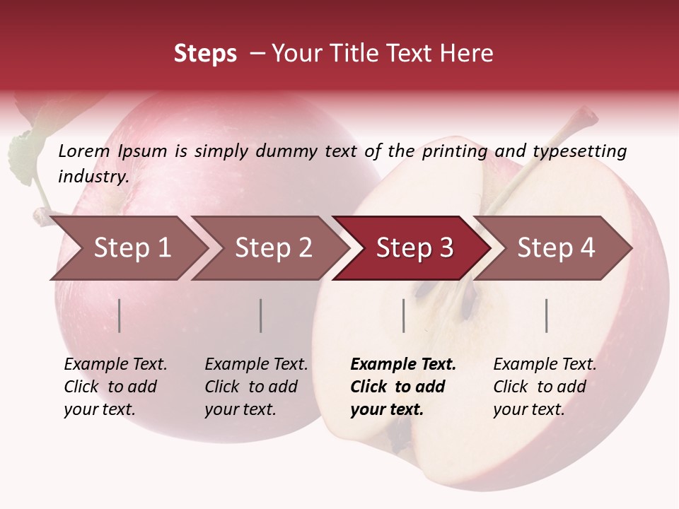 Leaf Tasty Vegetarian PowerPoint Template