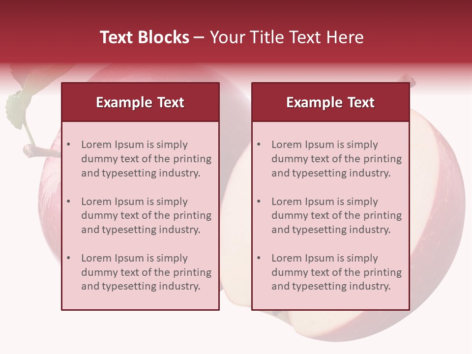 Leaf Tasty Vegetarian PowerPoint Template