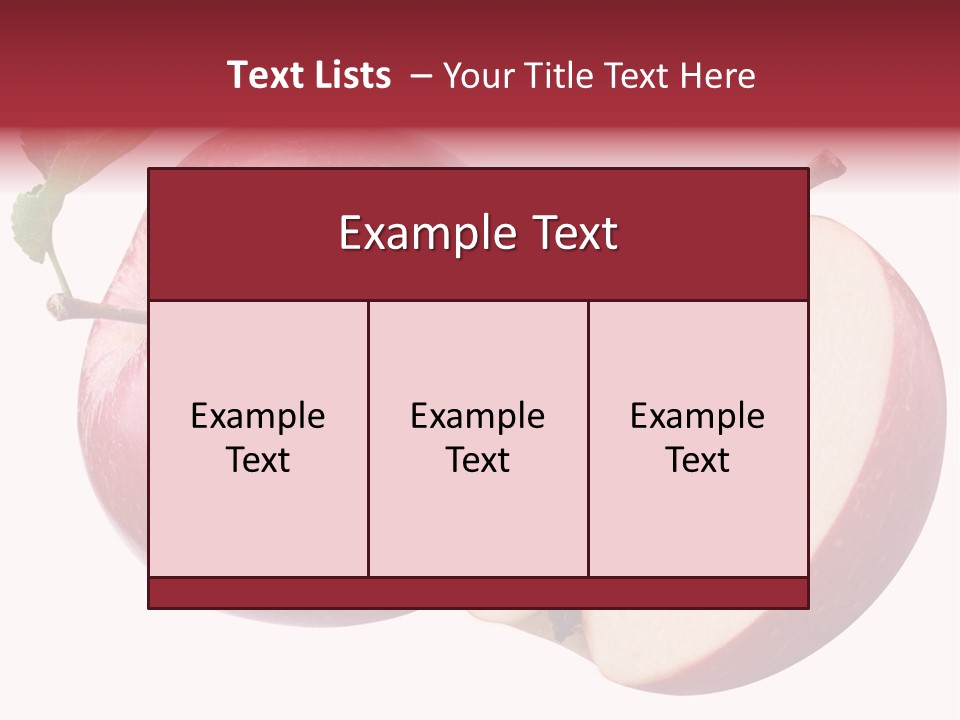 Leaf Tasty Vegetarian PowerPoint Template