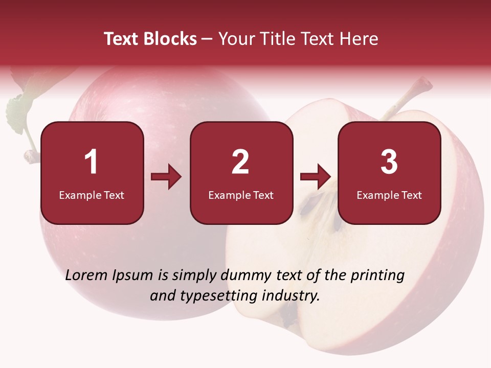 Leaf Tasty Vegetarian PowerPoint Template